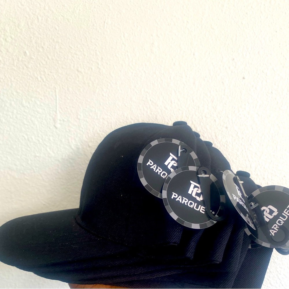 6 plain black hats wholesale deal